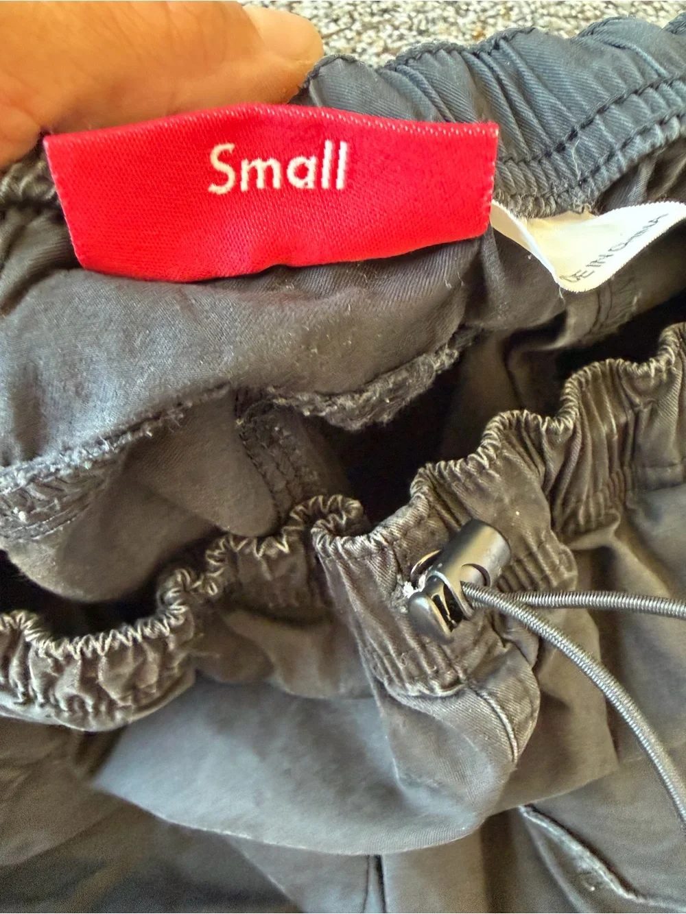 Supreme Cotton Cinch Pant FW21 Black Cargo Pants Small